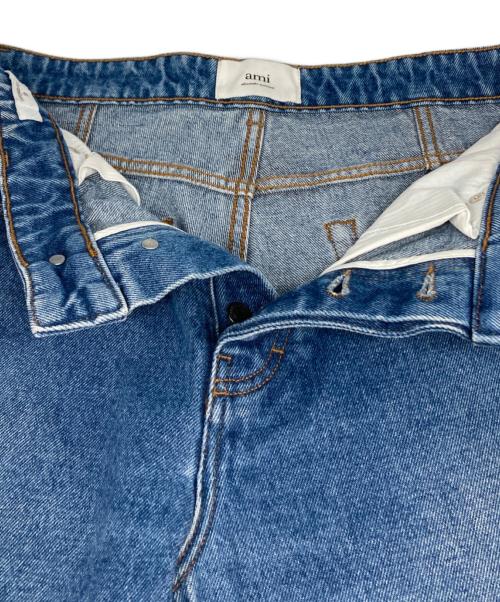 AMI Alexandre Mattiussi（アミアレクサンドルマテュッシ）AMI Alexandre Mattiussi (アミアレクサンドルマテュッシ) テーパードフィット デニム インディゴ サイズ:32の古着・服飾アイテム