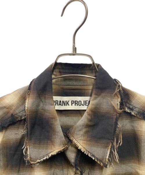 PRANK PROJECT（プランクプロジェクト）PRANK PROJECT (プランクプロジェクト) チェックシャツ ブラウン サイズ:FREEの古着・服飾アイテム
