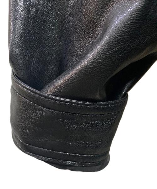 AMOMMA（アモマ）AMOMMA (アモマ) ヴィーガンレザージャケット ブラック サイズ:ＦＲＥＥの古着・服飾アイテム