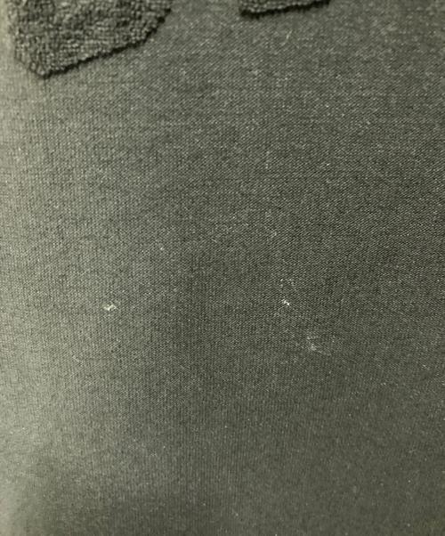SUPREME（シュプリーム）SUPREME (シュプリーム) Chenille Arc Logo S/S Top ブラック サイズ:Mの古着・服飾アイテム
