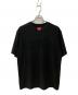 SUPREME（シュプリーム）の古着「Chenille Arc Logo S/S Top」｜ブラック
