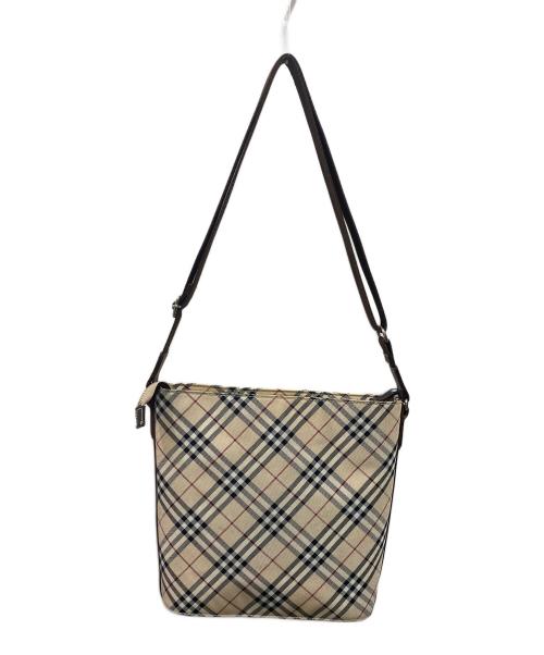 BURBERRY BLUE LABEL（バーバリーロンドンブルーレーベル）BURBERRY BLUE LABEL (バーバリーロンドンブルーレーベル) ノヴァチェックショルダーバッグ ベージュの古着・服飾アイテム