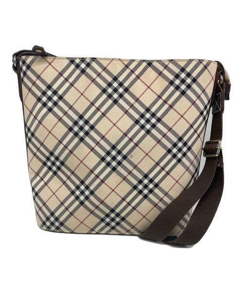 BURBERRY BLUE LABEL（バーバリーロンドンブルーレーベル）BURBERRY BLUE LABEL (バーバリーロンドンブルーレーベル) ノヴァチェックショルダーバッグ ベージュの古着・服飾アイテム