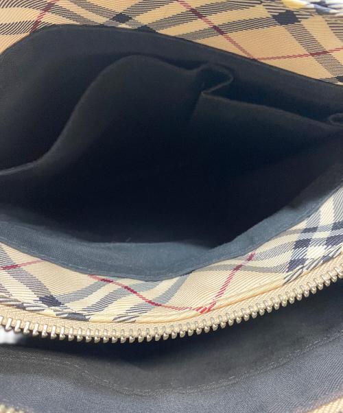 BURBERRY BLUE LABEL（バーバリーロンドンブルーレーベル）BURBERRY BLUE LABEL (バーバリーロンドンブルーレーベル) ノヴァチェックショルダーバッグ ベージュの古着・服飾アイテム