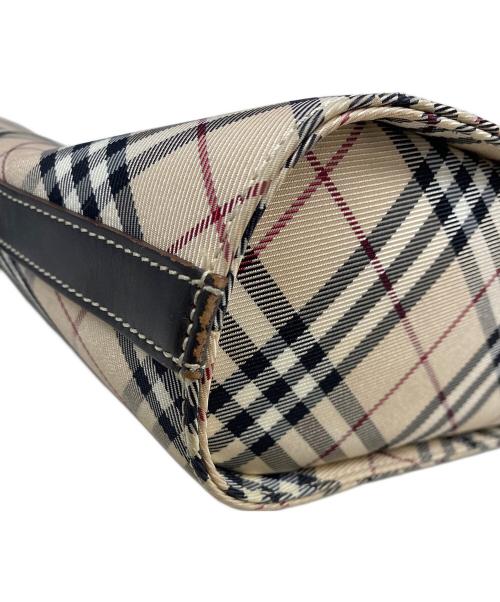BURBERRY BLUE LABEL（バーバリーロンドンブルーレーベル）BURBERRY BLUE LABEL (バーバリーロンドンブルーレーベル) ノヴァチェックショルダーバッグ ベージュの古着・服飾アイテム
