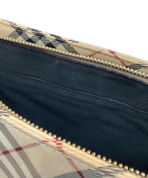 BURBERRY BLUE LABEL（バーバリーロンドンブルーレーベル）BURBERRY BLUE LABEL (バーバリーロンドンブルーレーベル) ノヴァチェックショルダーバッグ ベージュの古着・服飾アイテム