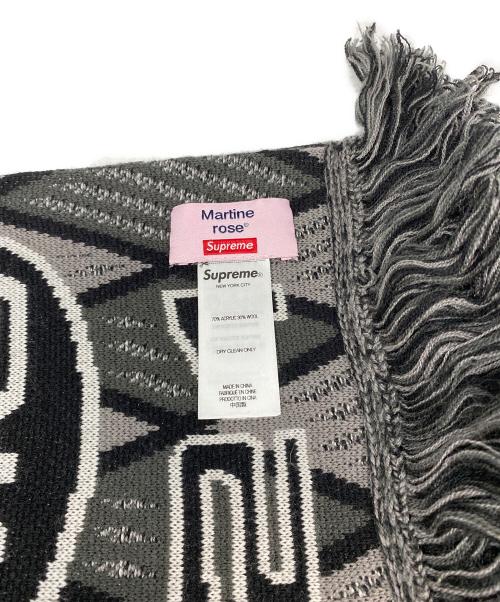 SUPREME（シュプリーム）SUPREME (シュプリーム) MARTINE ROSE (マーティン・ローズ) 24FW Scarf ブラックの古着・服飾アイテム