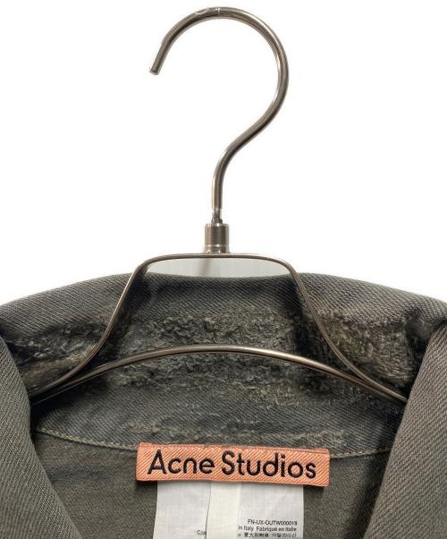 Acne studios（アクネ ストゥディオス）Acne studios (アクネ ストゥディオス) Loose Fit Denim Jacket グレー サイズ:XSの古着・服飾アイテム