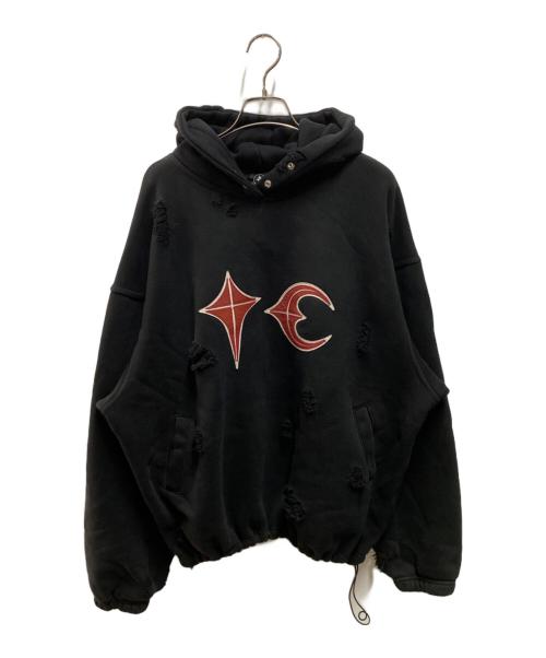 THUG CLUB（サグ クラブ）THUG CLUB (サグ クラブ) Rock Hoodie ブラック サイズ:2の古着・服飾アイテム