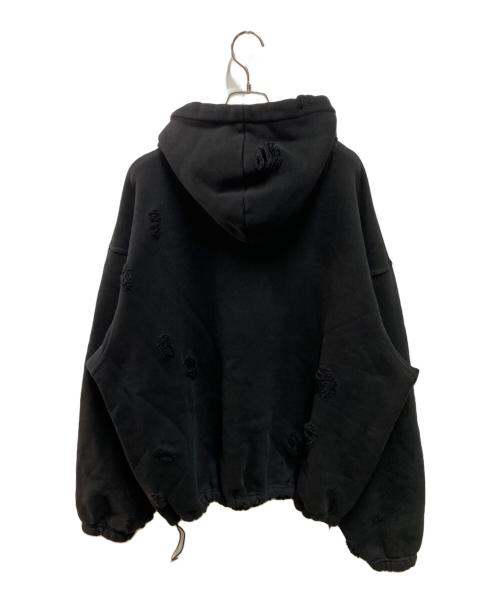 THUG CLUB（サグ クラブ）THUG CLUB (サグ クラブ) Rock Hoodie ブラック サイズ:2の古着・服飾アイテム