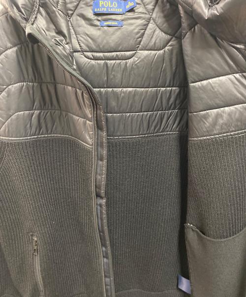 POLO RALPH LAUREN（ポロ・ラルフローレン）POLO RALPH LAUREN (ポロ・ラルフローレン) ニットジャケット ブラック サイズ:Ｍの古着・服飾アイテム