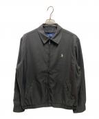 POLO RALPH LAURENポロ・ラルフローレン）の古着「スイングトップ」｜ブラック