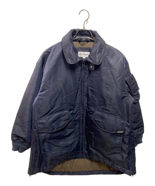 WILD THINGS（ワイルドシングス）WILD THINGS (ワイルドシングス) 107P HALF COAT ネイビー サイズ:Ｍの古着・服飾アイテム