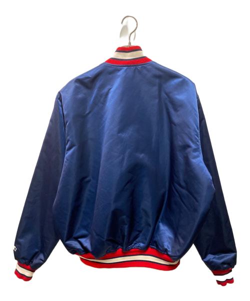 STARTER（スターター）STARTER (スターター) 90's Atlanta Bravesスタジャン ネイビー サイズ:ＸＬの古着・服飾アイテム