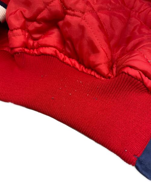 STARTER（スターター）STARTER (スターター) 90's Atlanta Bravesスタジャン ネイビー サイズ:ＸＬの古着・服飾アイテム