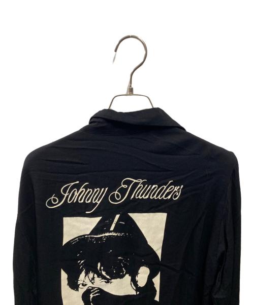Hysteric Glamour（ヒステリックグラマー）Hysteric Glamour (ヒステリックグラマー) Johnny Thunders ウェスタンシャツ ブラック サイズ:Ｍの古着・服飾アイテム