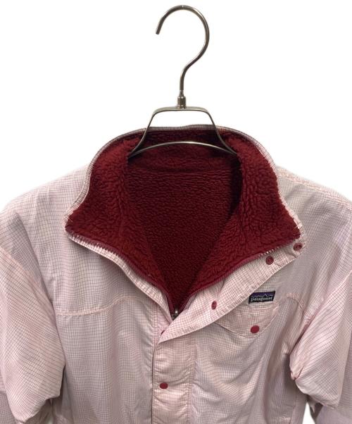 Patagonia（パタゴニア）Patagonia (パタゴニア) ボアリバーシブルジャケット レッド サイズ:サイズ詳細参照の古着・服飾アイテム
