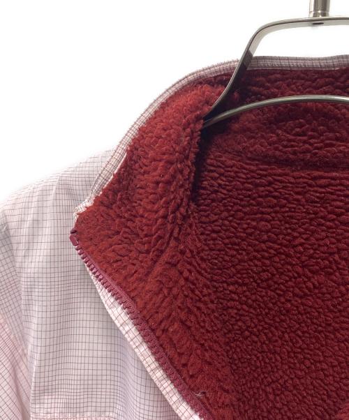 Patagonia（パタゴニア）Patagonia (パタゴニア) ボアリバーシブルジャケット レッド サイズ:サイズ詳細参照の古着・服飾アイテム
