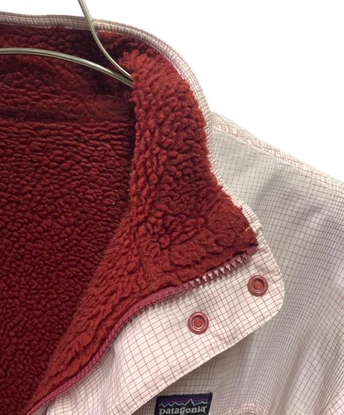 Patagonia（パタゴニア）Patagonia (パタゴニア) ボアリバーシブルジャケット レッド サイズ:サイズ詳細参照の古着・服飾アイテム