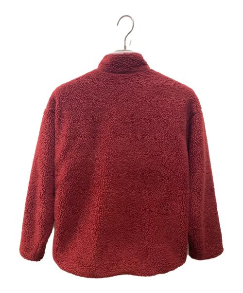 Patagonia（パタゴニア）Patagonia (パタゴニア) ボアリバーシブルジャケット レッド サイズ:サイズ詳細参照の古着・服飾アイテム