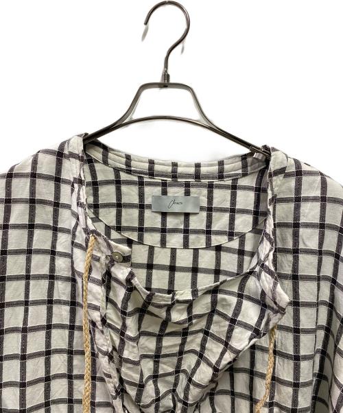 amachi.（アマチ）amachi. (アマチ) 24SS Phenomenal Check Shirts ホワイト サイズ:5の古着・服飾アイテム