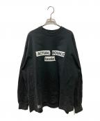 FreshServiceフレッシュサービス）の古着「AS×FS CORPORATE L/S TEE “TAPE”」｜ブラック
