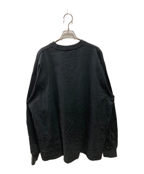 FreshService（フレッシュサービス）FreshService (フレッシュサービス) AS×FS CORPORATE L/S TEE “TAPE” ブラック サイズ:Lの古着・服飾アイテム