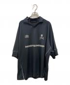 Mastermind WORLD×UMBROマスターマインド ワールド×アンブロ）の古着「SS GAME SHIRT」｜ブラック