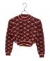 GUCCI（グッチ）の古着「Wool Jacquard Sweater」｜レッド