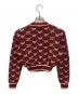 GUCCI (グッチ) adidas (アディダス) Wool Jacquard Sweater レッド サイズ:Ｍ：40000円