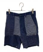 FDMTLファンダメンタル）の古着「Sashiko Short」｜インディゴ
