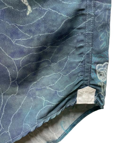 RAINMAKER（レインメーカー）RAINMAKER (レインメーカー) BAND COLLAR SHIRT ブルー サイズ:4の古着・服飾アイテム