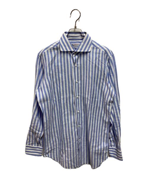 THOMAS MASON（トーマスメイソン）THOMAS MASON (トーマスメイソン) FAIRFAX (フェアファックス) シャツ ブルー サイズ:16/41の古着・服飾アイテム