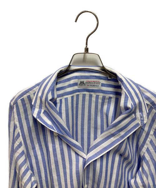 THOMAS MASON（トーマスメイソン）THOMAS MASON (トーマスメイソン) FAIRFAX (フェアファックス) シャツ ブルー サイズ:16/41の古着・服飾アイテム