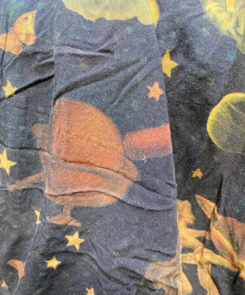 HUF（ハフ）HUF (ハフ) TONIGHT TONIGHT S/S WOVEN TOP SMASHING PUMPKINS ブラック サイズ:ＸＬの古着・服飾アイテム