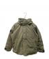 DANTON（ダントン）の古着「DOWN ARMY HOODED JACKET」｜グリーン
