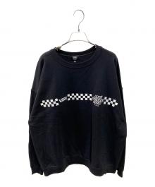 VANS×ANTI COUNTRY CLUB（ヴァンズ×アンタイ カントリー クラブ）の古着「プリントスウェット」｜ブラック