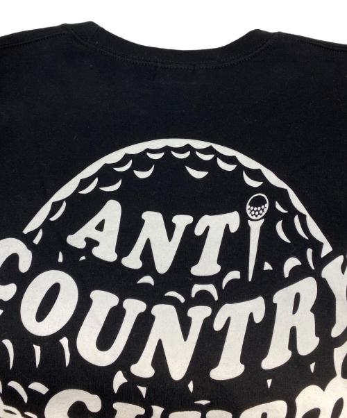 VANS（ヴァンズ）VANS (ヴァンズ) ANTI COUNTRY CLUB (アンタイ カントリー クラブ) プリントスウェット ブラック サイズ:XXLの古着・服飾アイテム