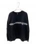 VANS（ヴァンズ）の古着「プリントスウェット」｜ブラック