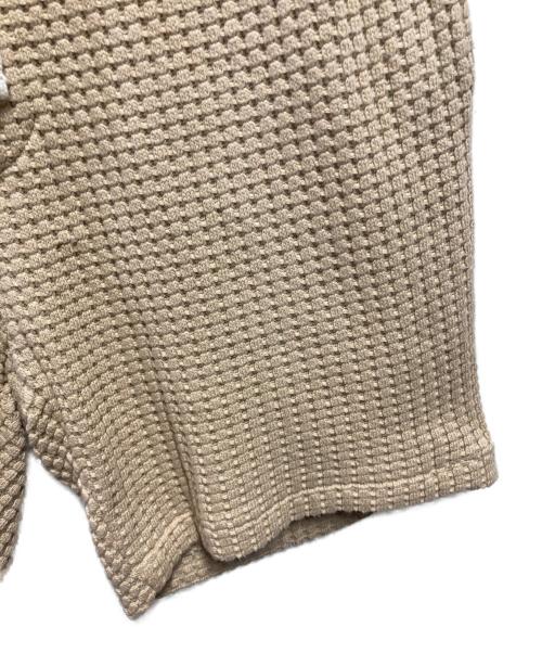 Seagreen（シーグリーン）Seagreen (シーグリーン) オニワッフルシャーリングショーツ ベージュ サイズ:03の古着・服飾アイテム