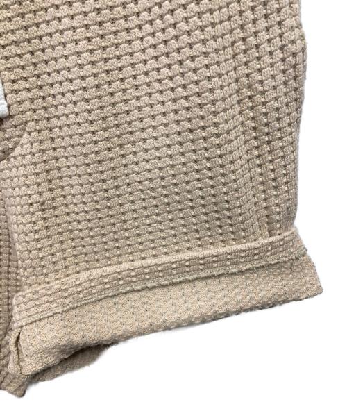 Seagreen（シーグリーン）Seagreen (シーグリーン) オニワッフルシャーリングショーツ ベージュ サイズ:03の古着・服飾アイテム