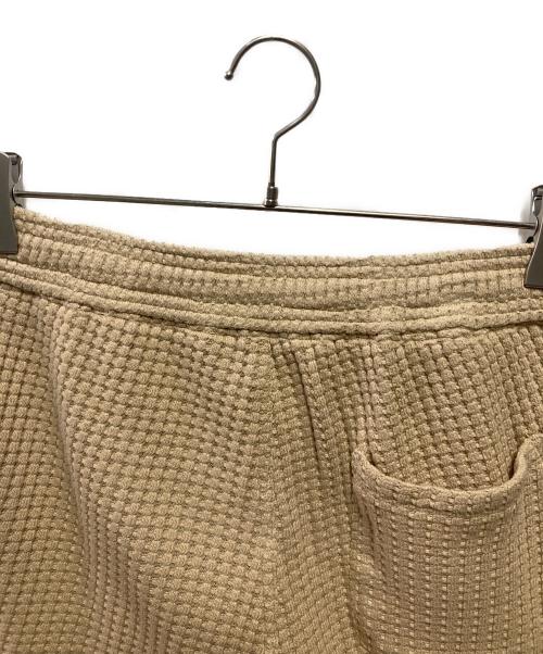 Seagreen（シーグリーン）Seagreen (シーグリーン) オニワッフルシャーリングショーツ ベージュ サイズ:03の古着・服飾アイテム