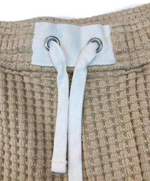 Seagreen（シーグリーン）Seagreen (シーグリーン) オニワッフルシャーリングショーツ ベージュ サイズ:03の古着・服飾アイテム
