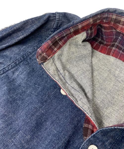 stussy（ステューシー）stussy (ステューシー) 00's デニムシャツ インディゴ サイズ:Lの古着・服飾アイテム