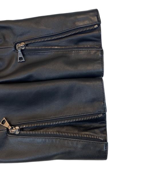 theory（セオリー）theory (セオリー) LUXE LEATHER/BAVEWICK N ブラック サイズ:Sの古着・服飾アイテム