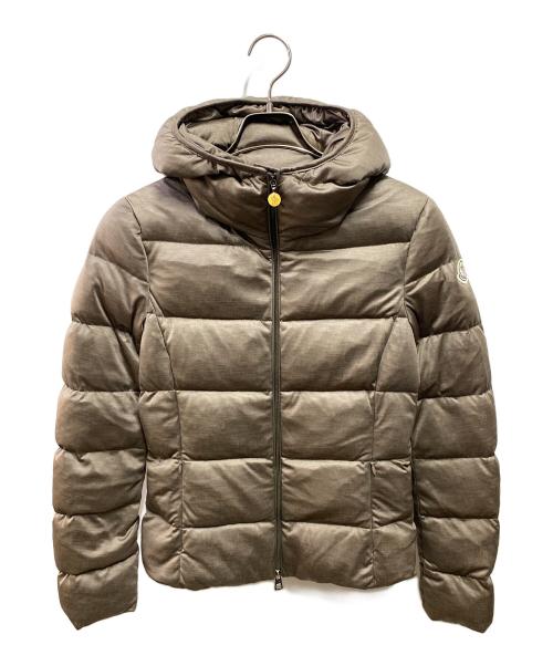 MONCLER（モンクレール）MONCLER (モンクレール) JERSEY ダウンジャケット ブラウンの古着・服飾アイテム