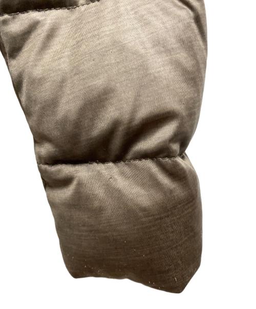 MONCLER（モンクレール）MONCLER (モンクレール) JERSEY ダウンジャケット ブラウンの古着・服飾アイテム