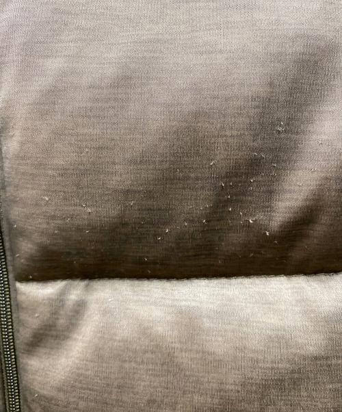 MONCLER（モンクレール）MONCLER (モンクレール) JERSEY ダウンジャケット ブラウンの古着・服飾アイテム