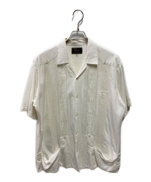 GJL（ジージェーエル）GJL (ジージェーエル) キューバシャツ ホワイト サイズ:42の古着・服飾アイテム