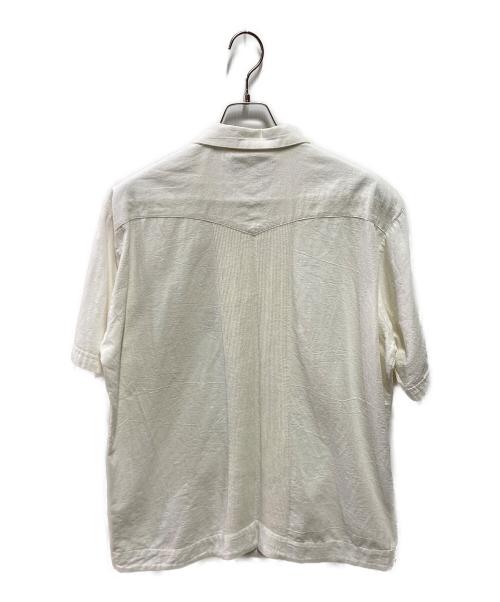 GJL（ジージェーエル）GJL (ジージェーエル) キューバシャツ ホワイト サイズ:42の古着・服飾アイテム